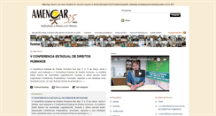 Desktop Screenshot of amencar.org.br